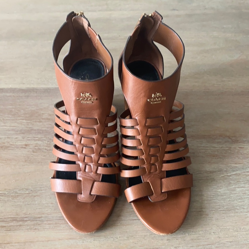 COACH Cage Heels